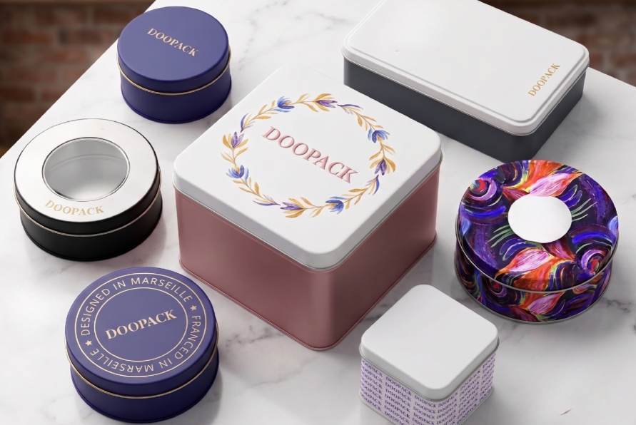boite en métal - packaging - 